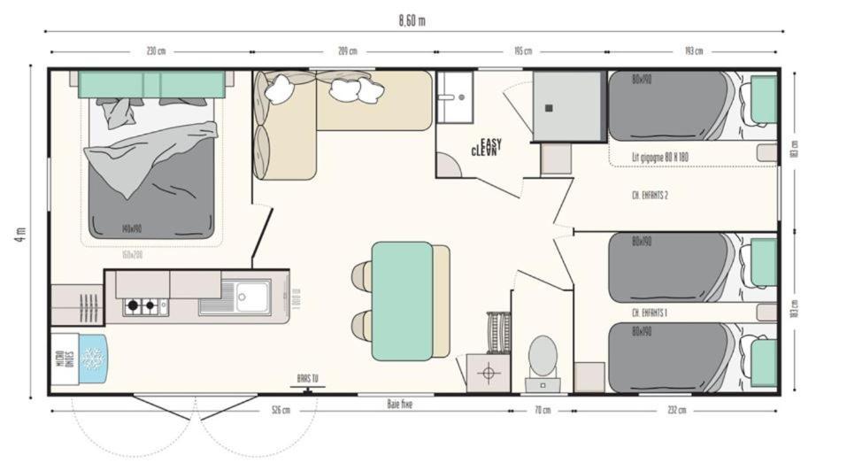 Mobil Home 5-6 Personnes Carry Le Rouet Εξωτερικό φωτογραφία